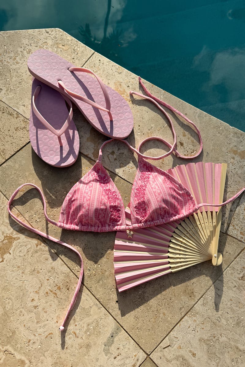14+ coral triangle bikini top