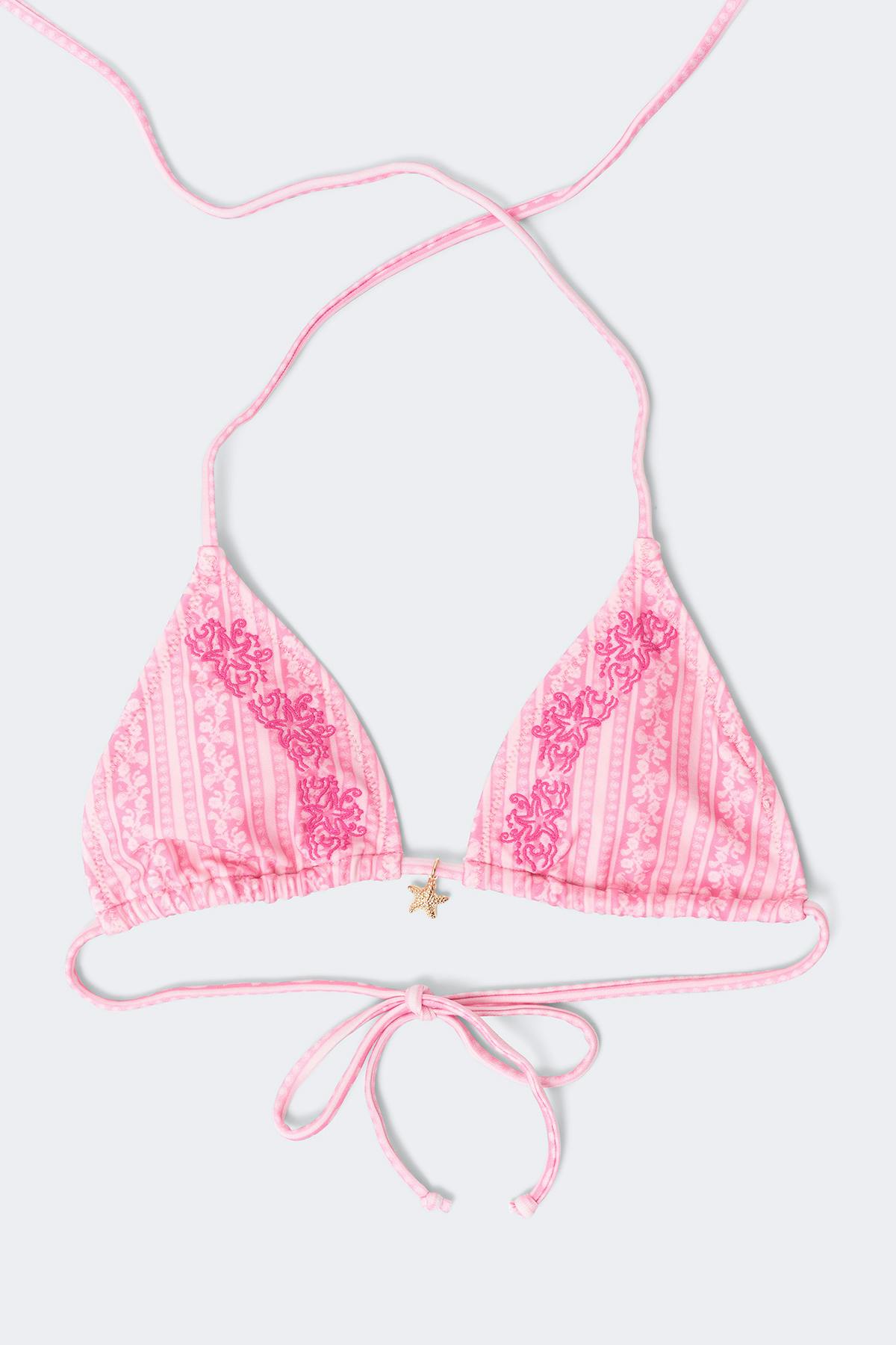 14+ coral triangle bikini top