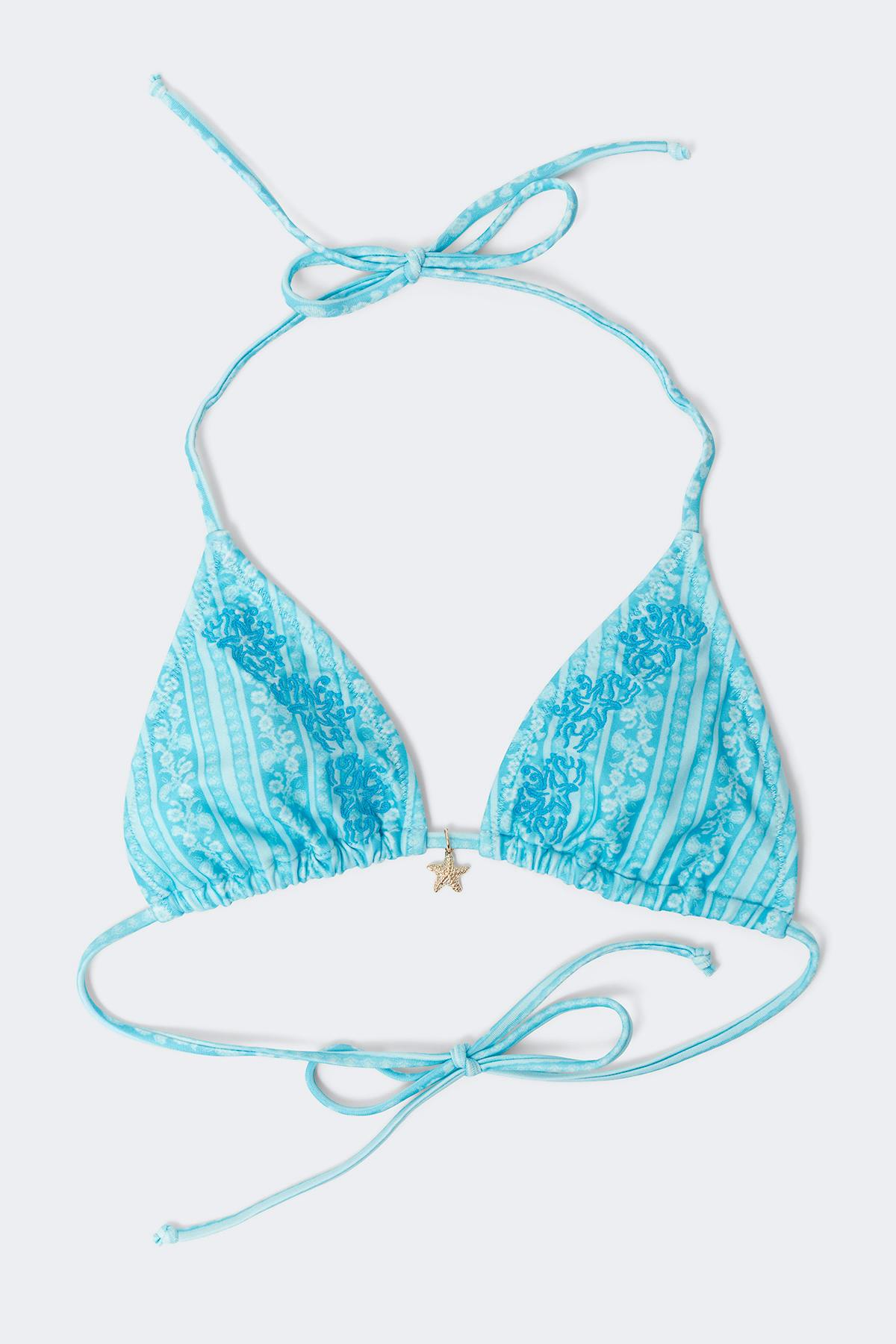 14+ coral triangle bikini top
