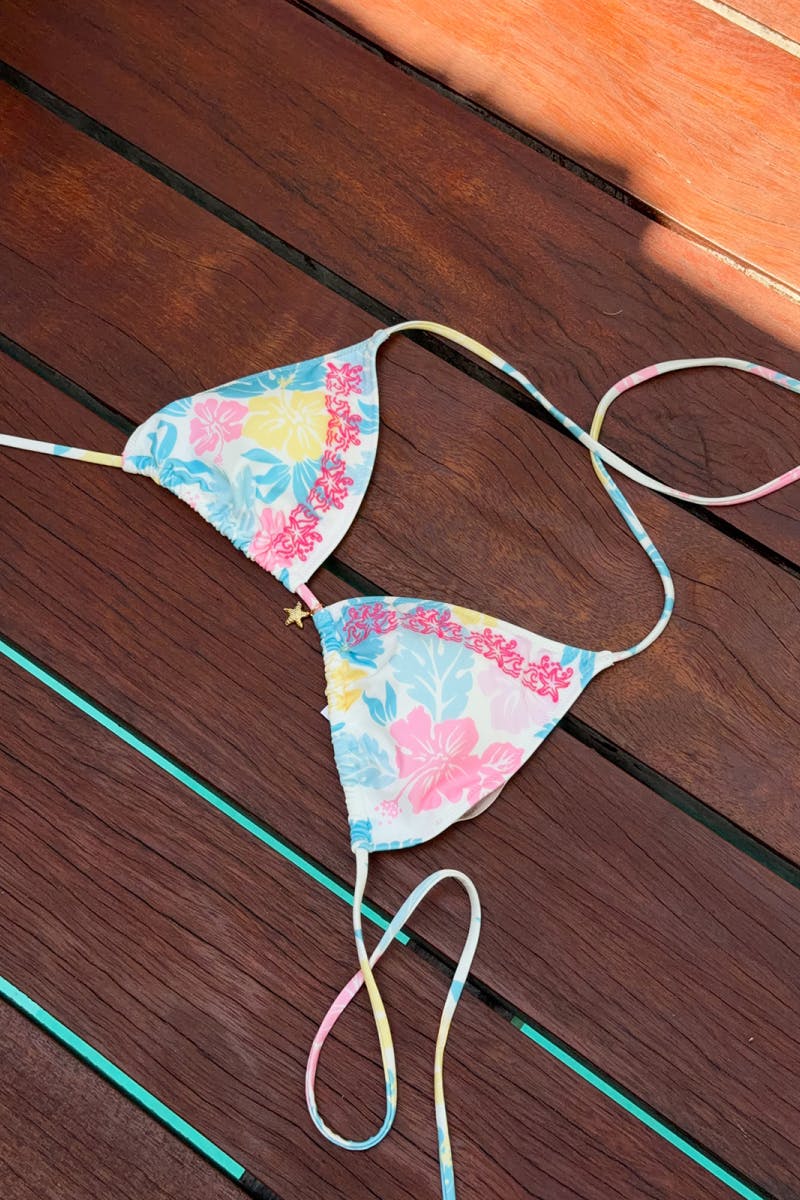 14+ coral triangle bikini top