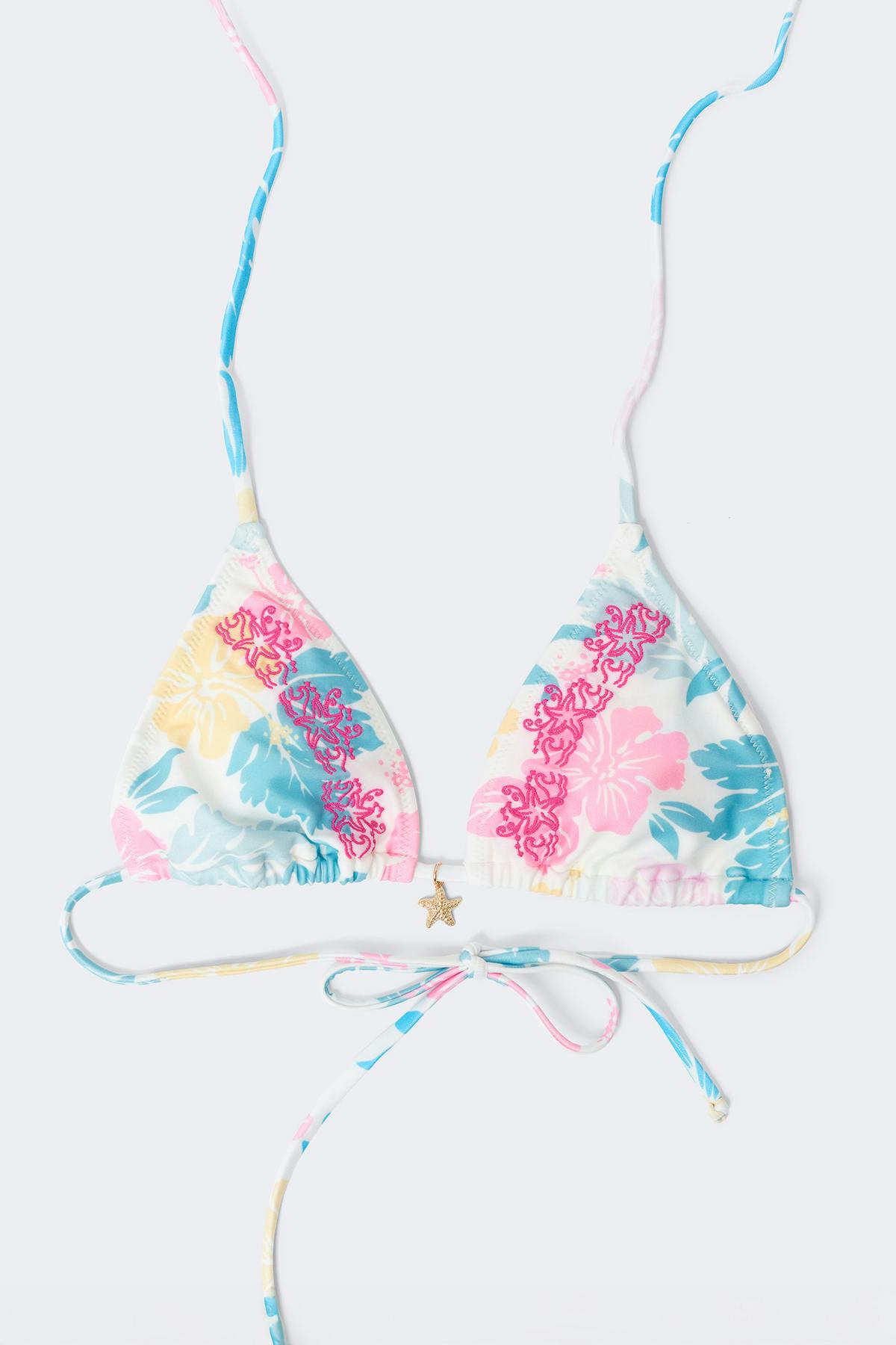 14+ coral triangle bikini top
