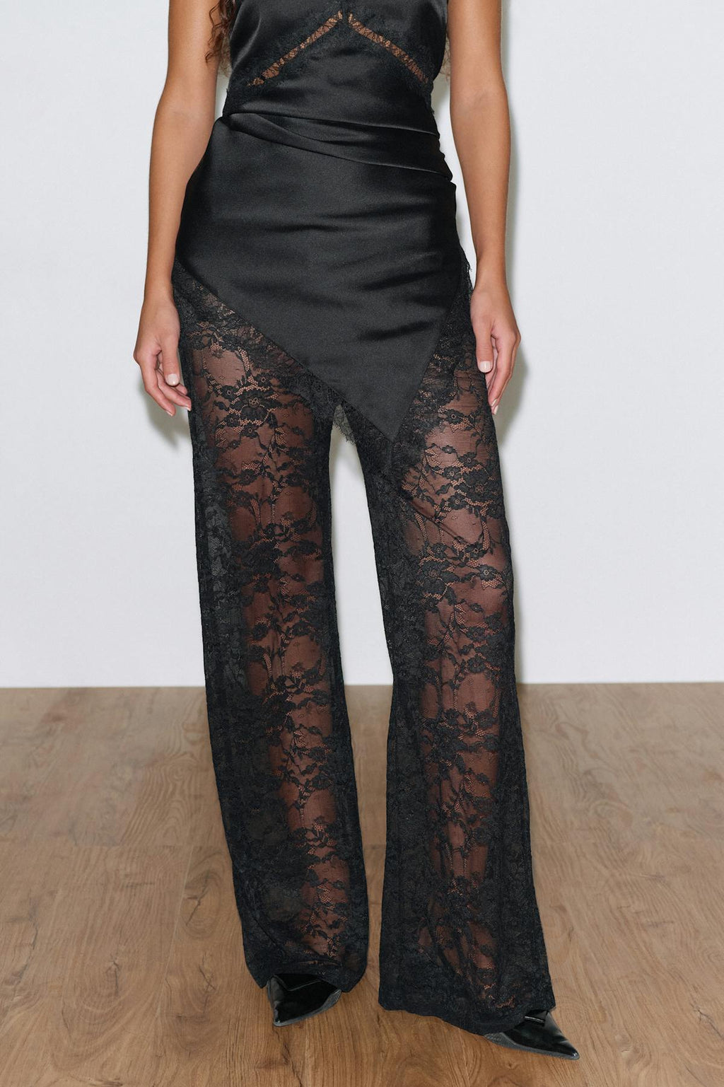 Lace trousers