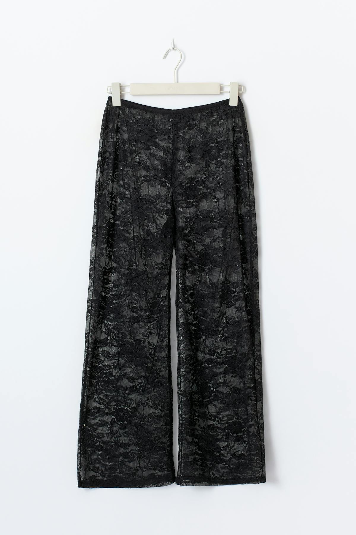 Lace trousers