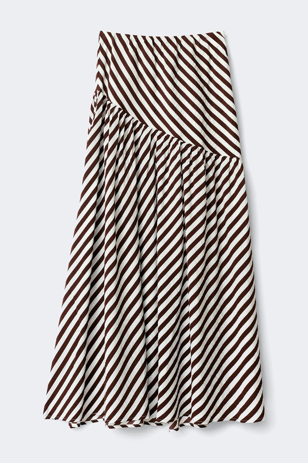 Dropped waist skirt