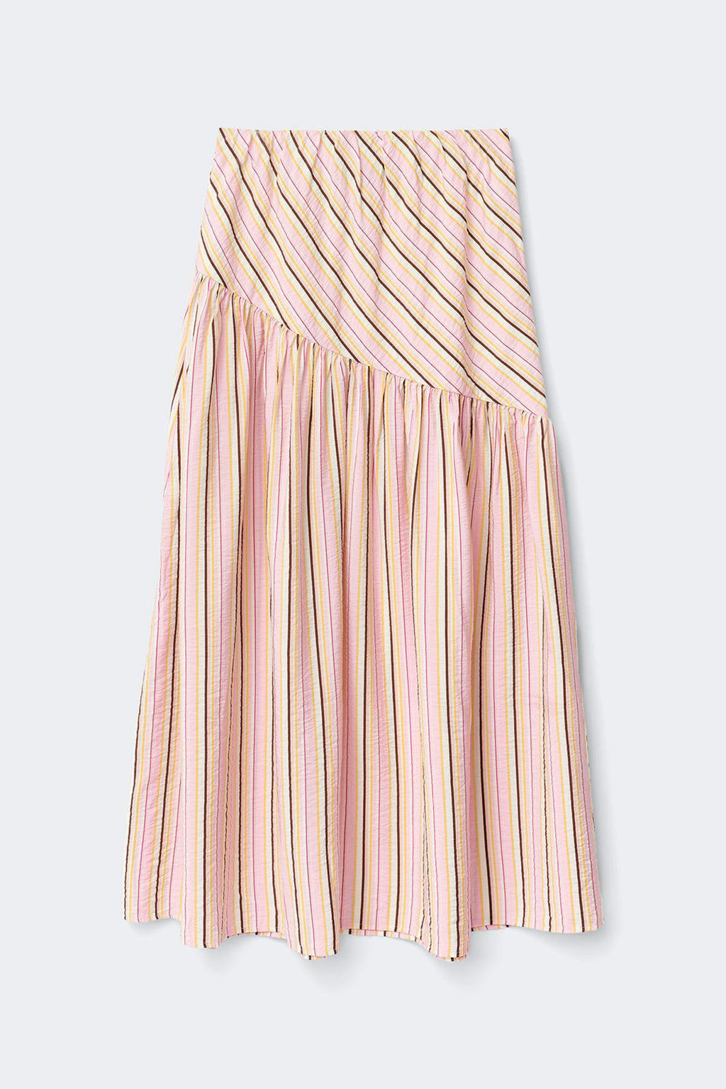Dropped waist skirt