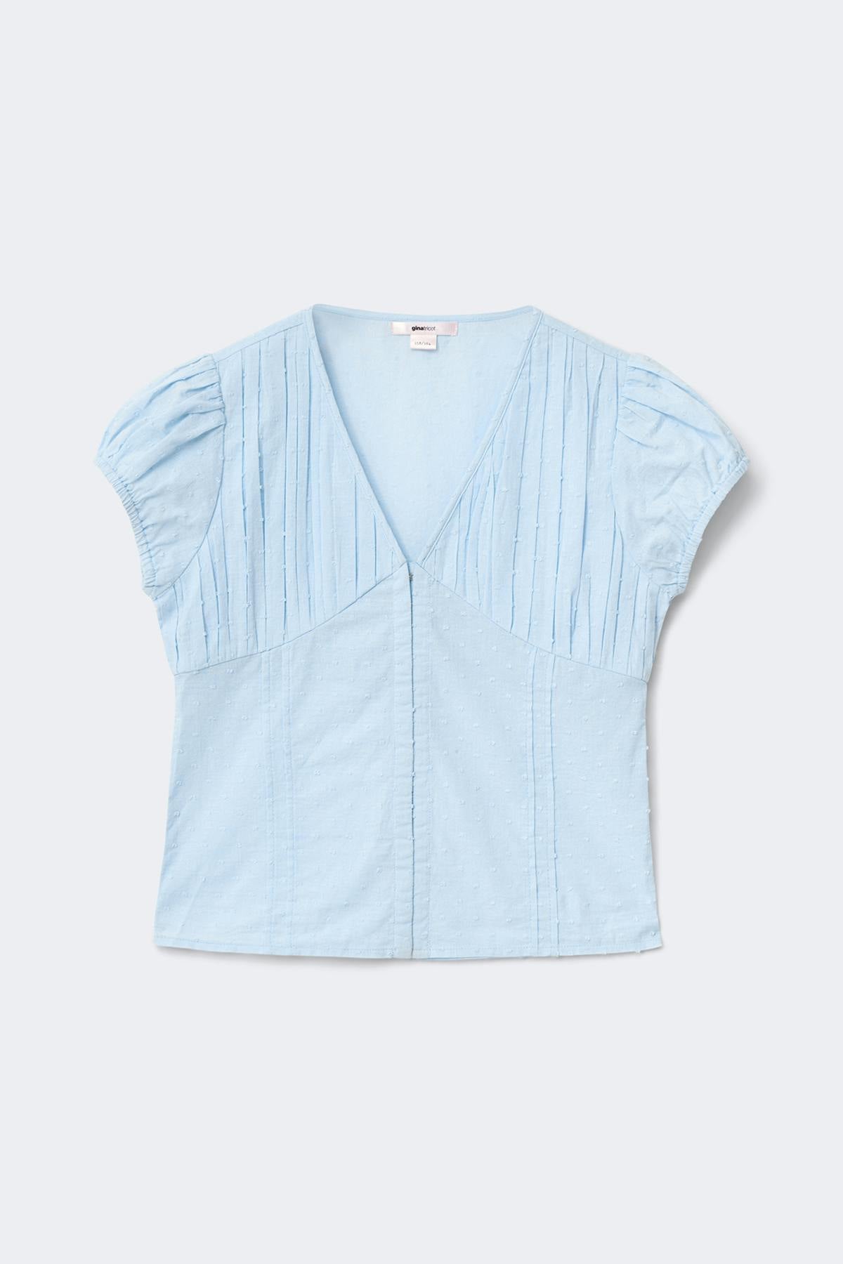 Y fitted short sleeve top