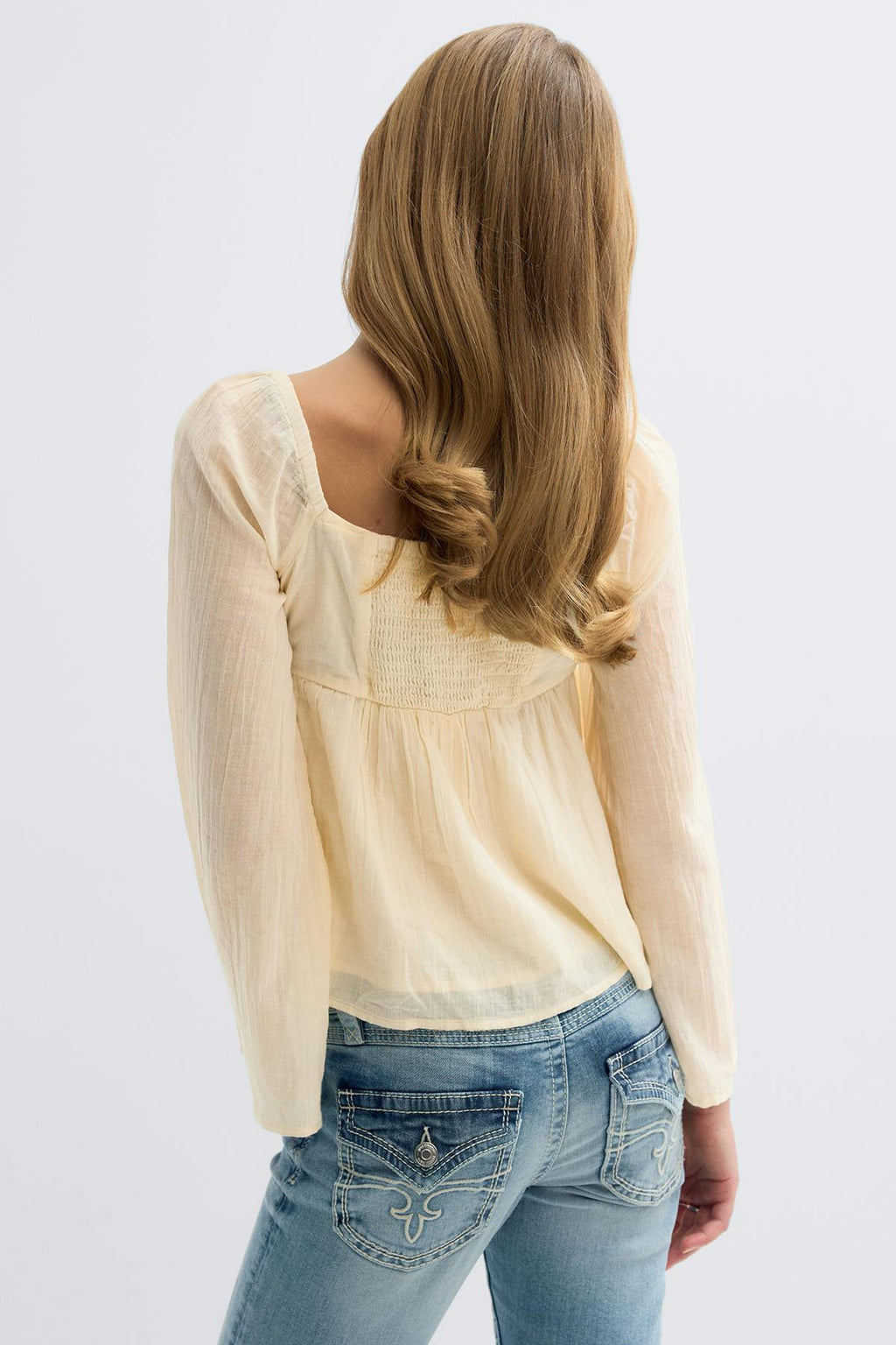 Y heart shape blouse