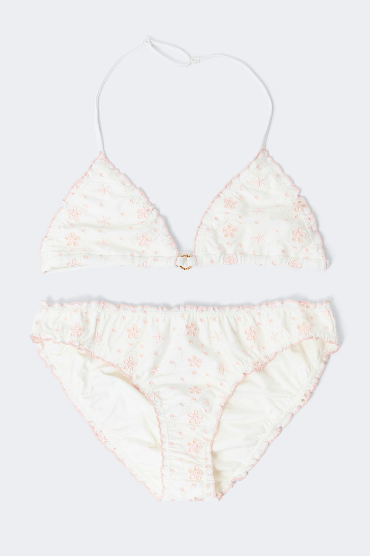 Y flounce bikini set