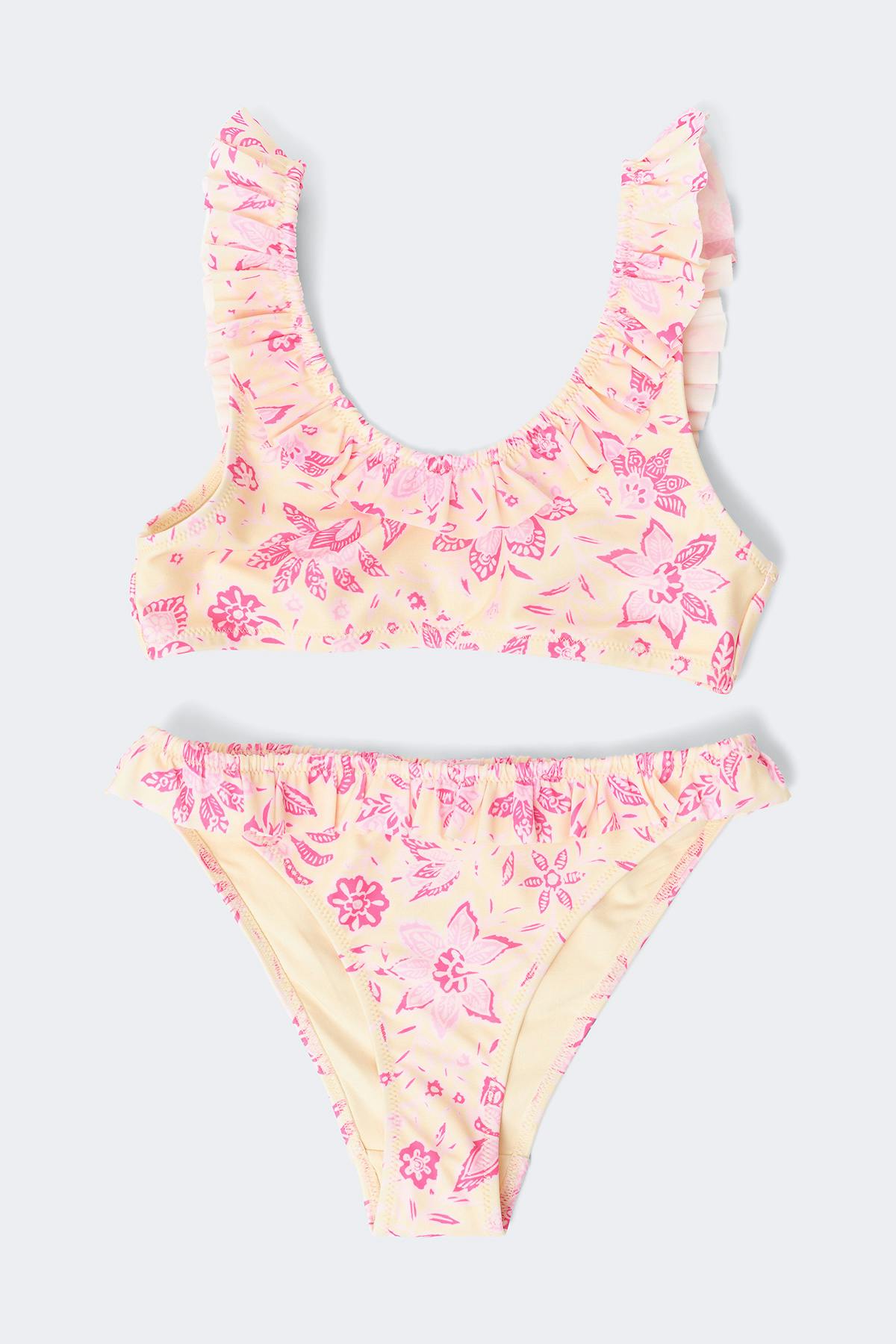 Y grace ruffle bikini set