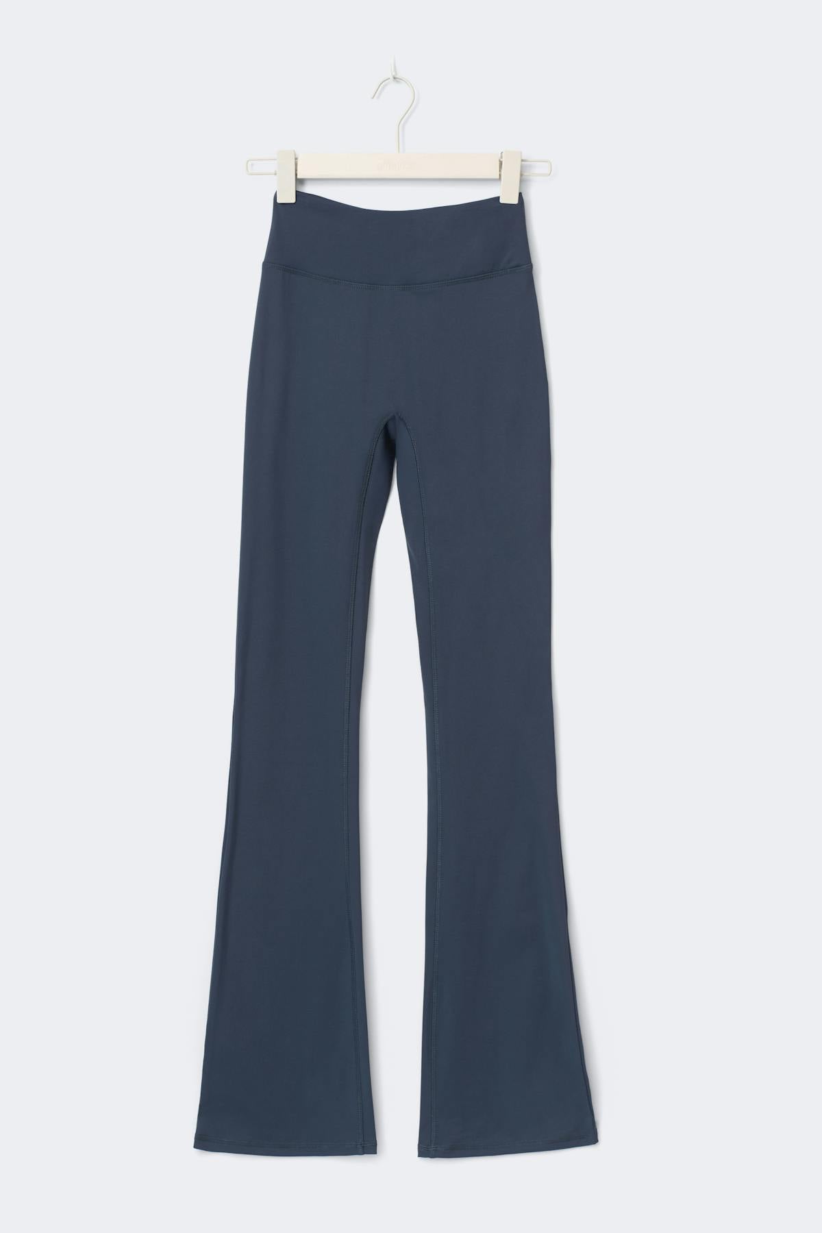 Tall ruched flare yoga tights