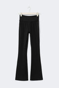 Tall ruched flare yoga tights