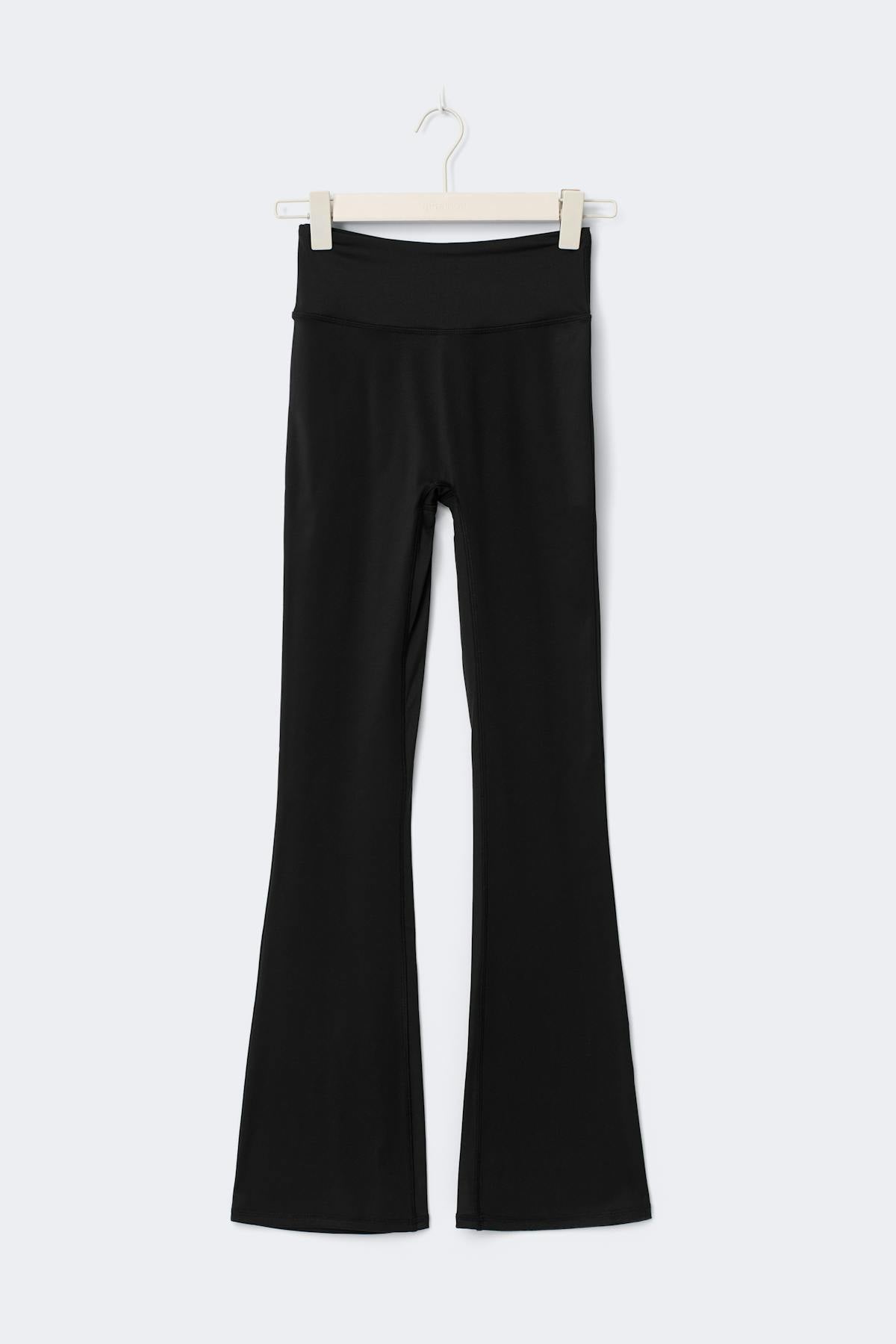 Tall ruched flare yoga tights
