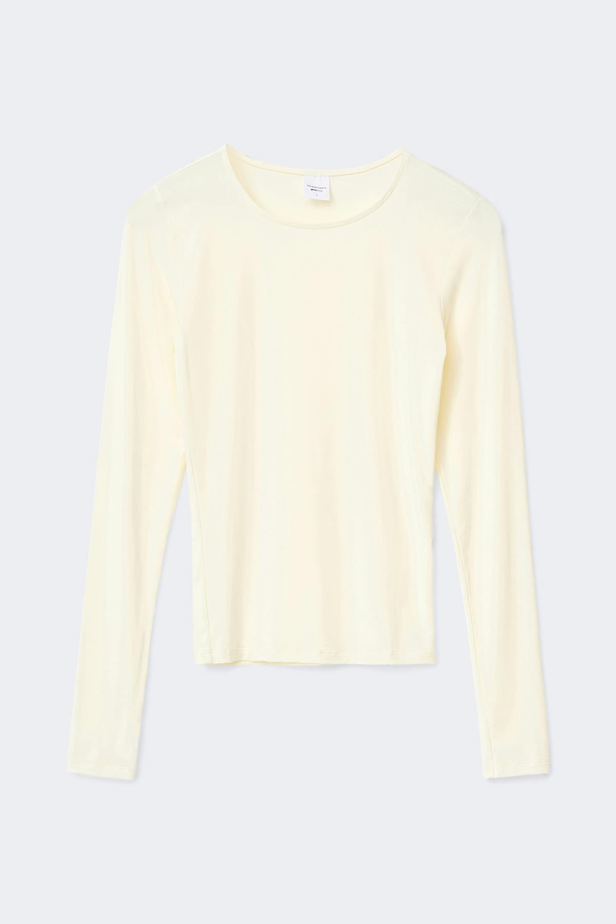 Slim fit long sleeve top