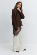 Lace hip scarf
