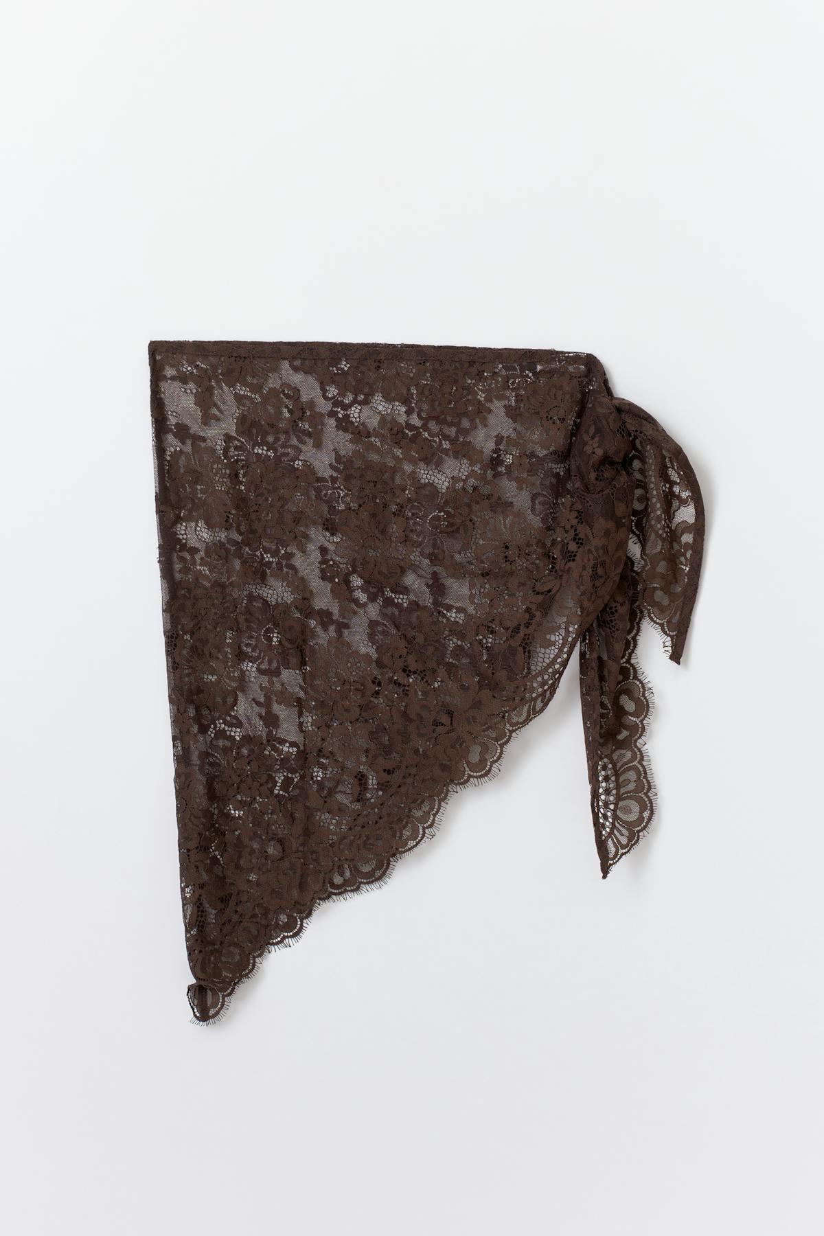Lace hip scarf