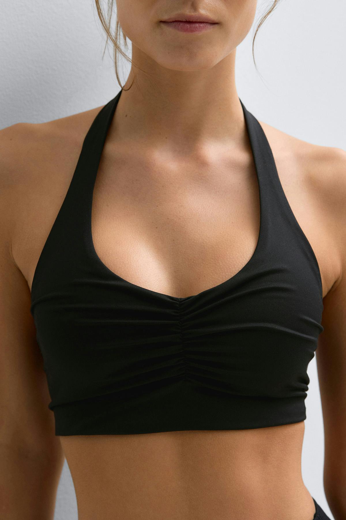 Yoga halterneck top