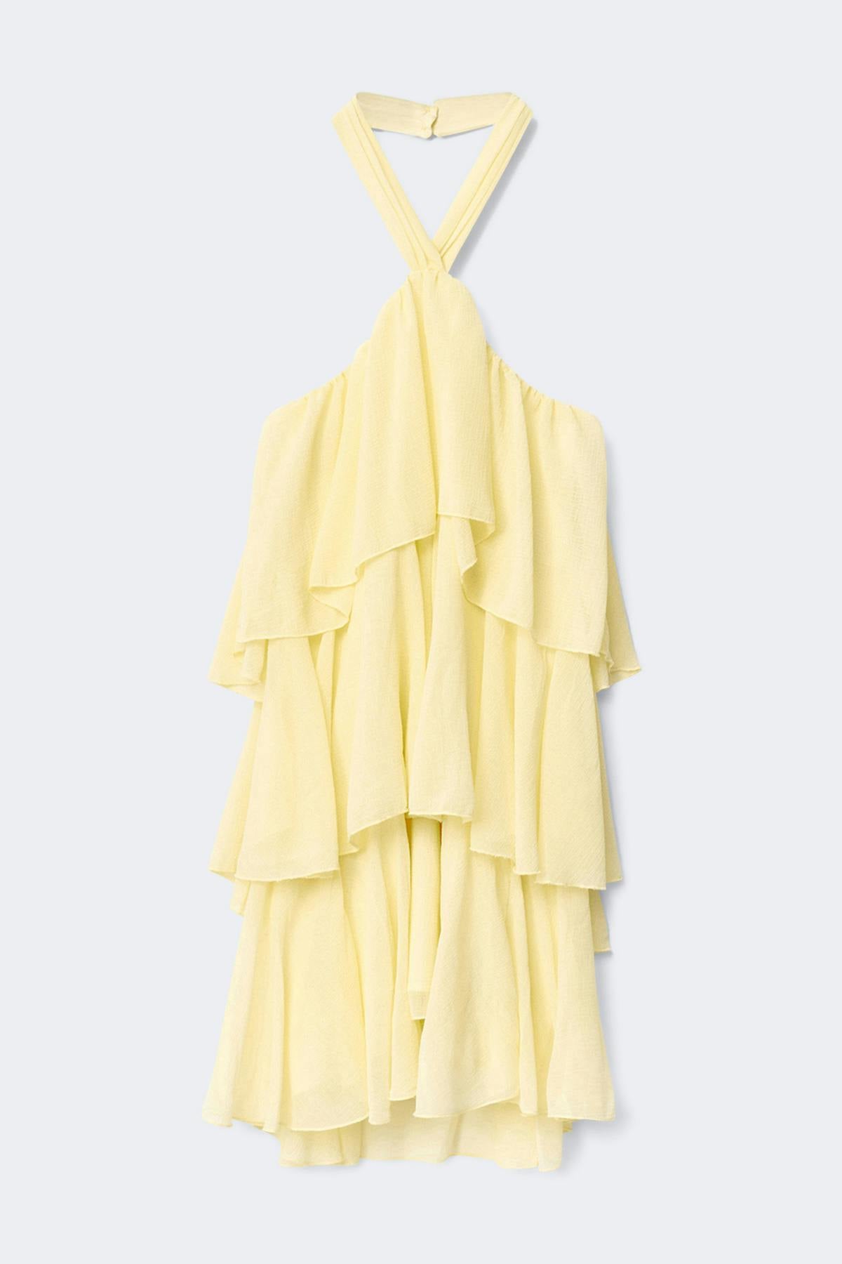 Y halterneck dress