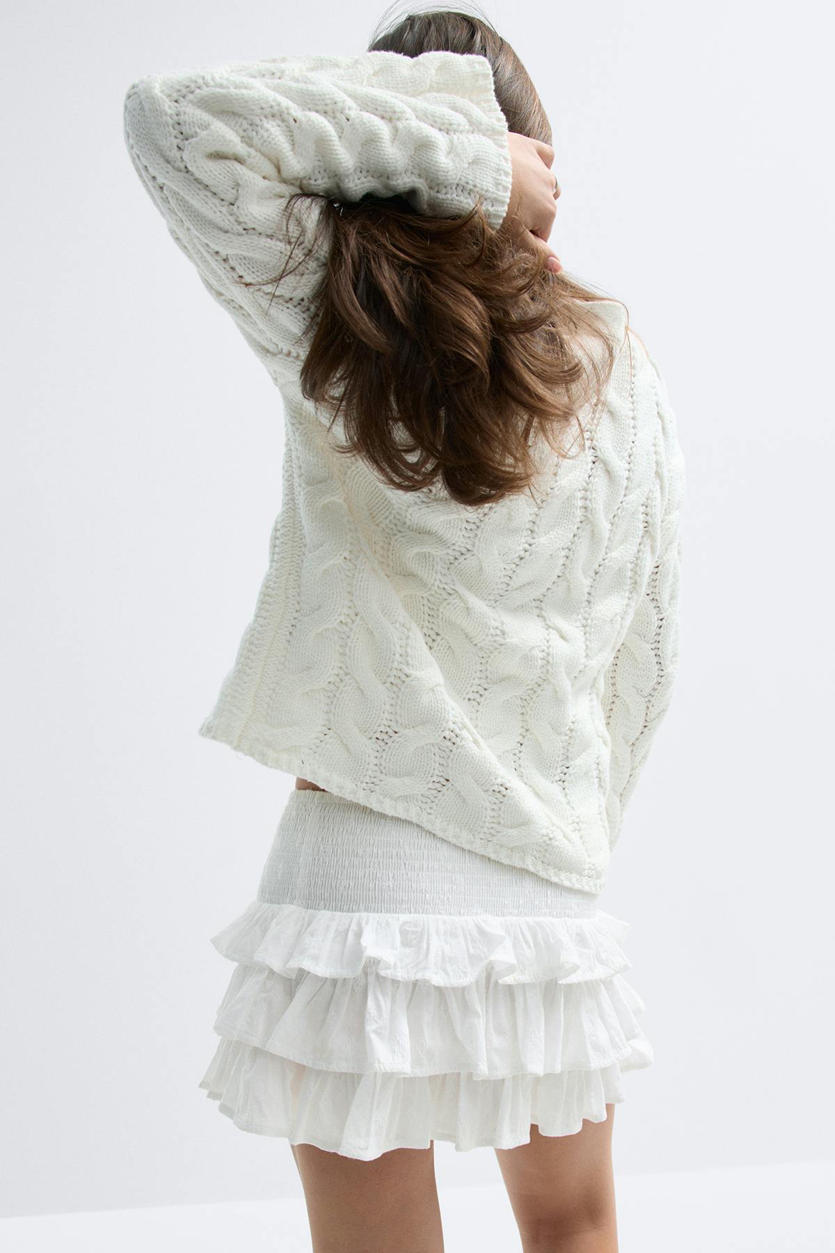 Y frill skirt
