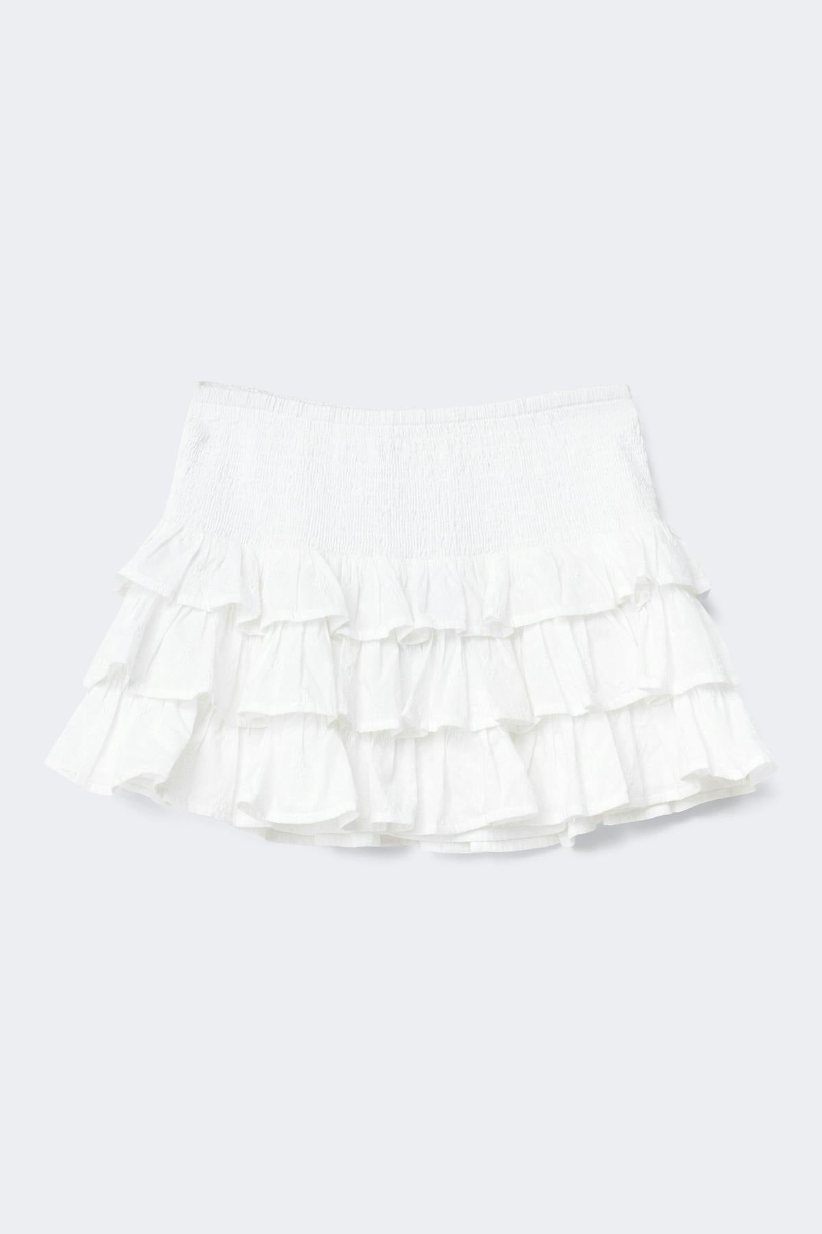 Y frill skirt