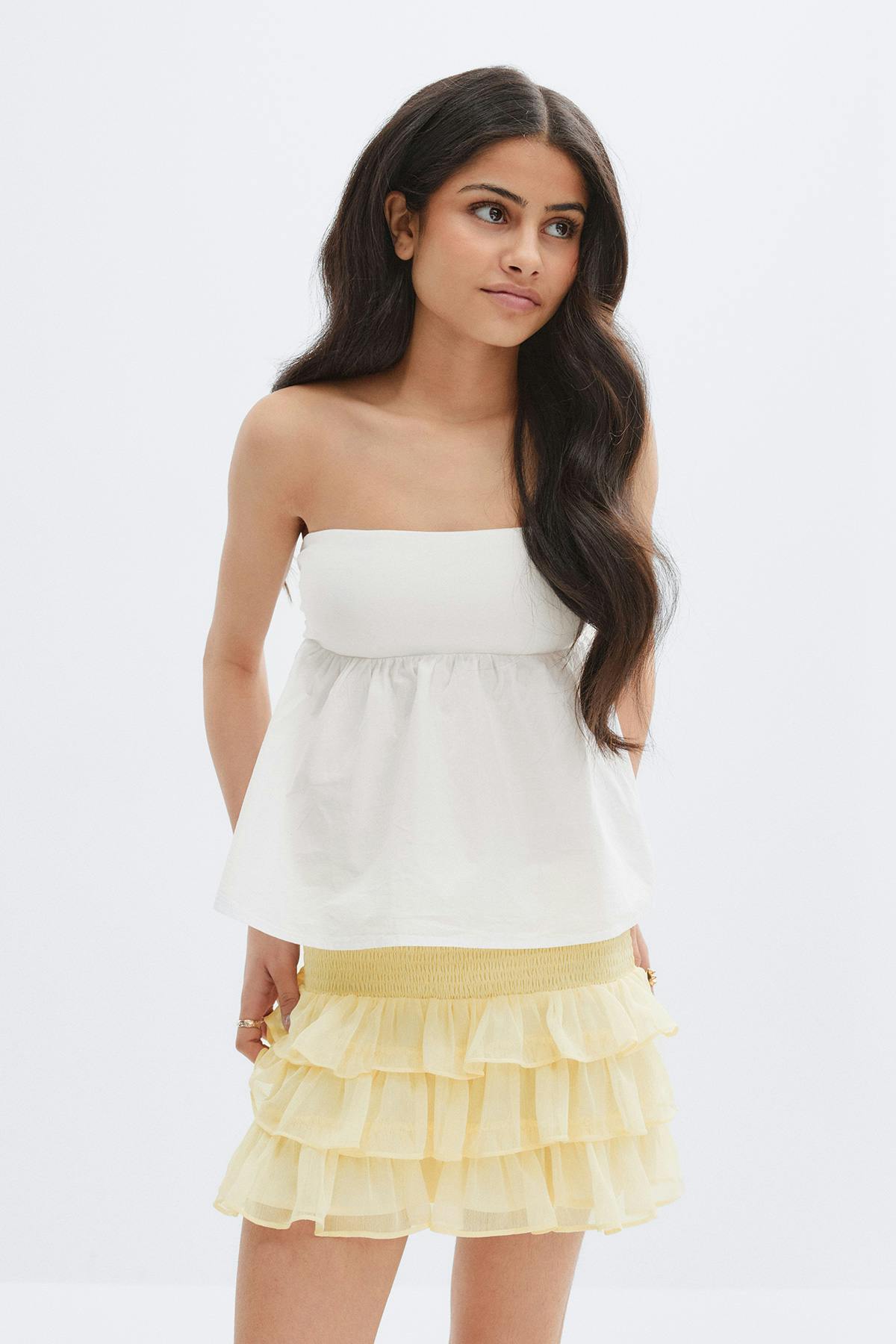 Y frill skirt