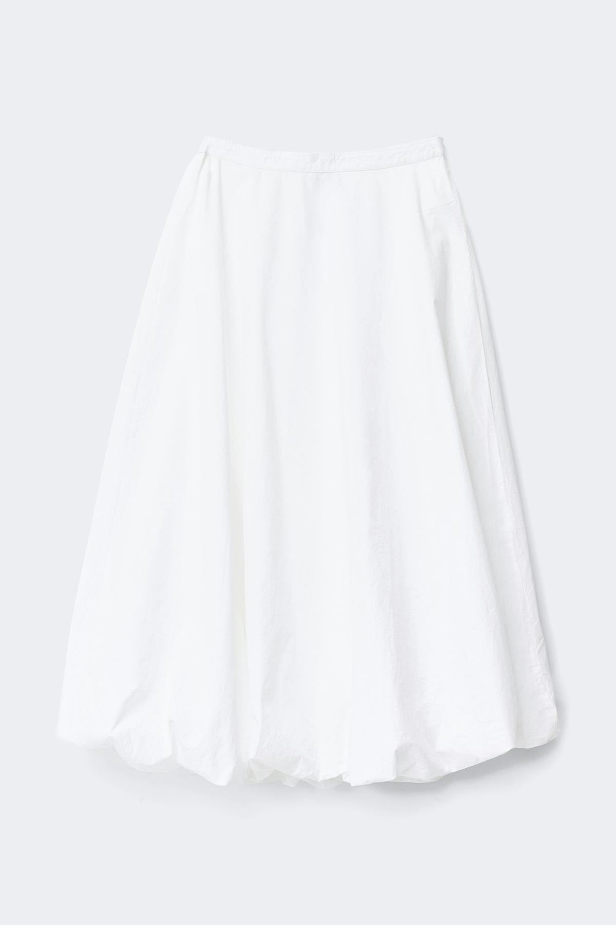 Poplin skirt