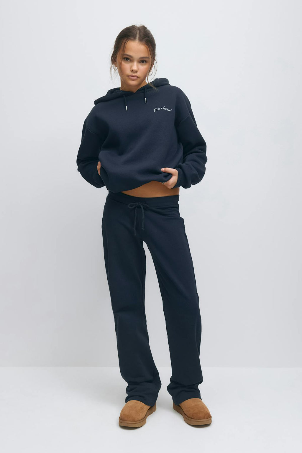 Y printed low sweatpants