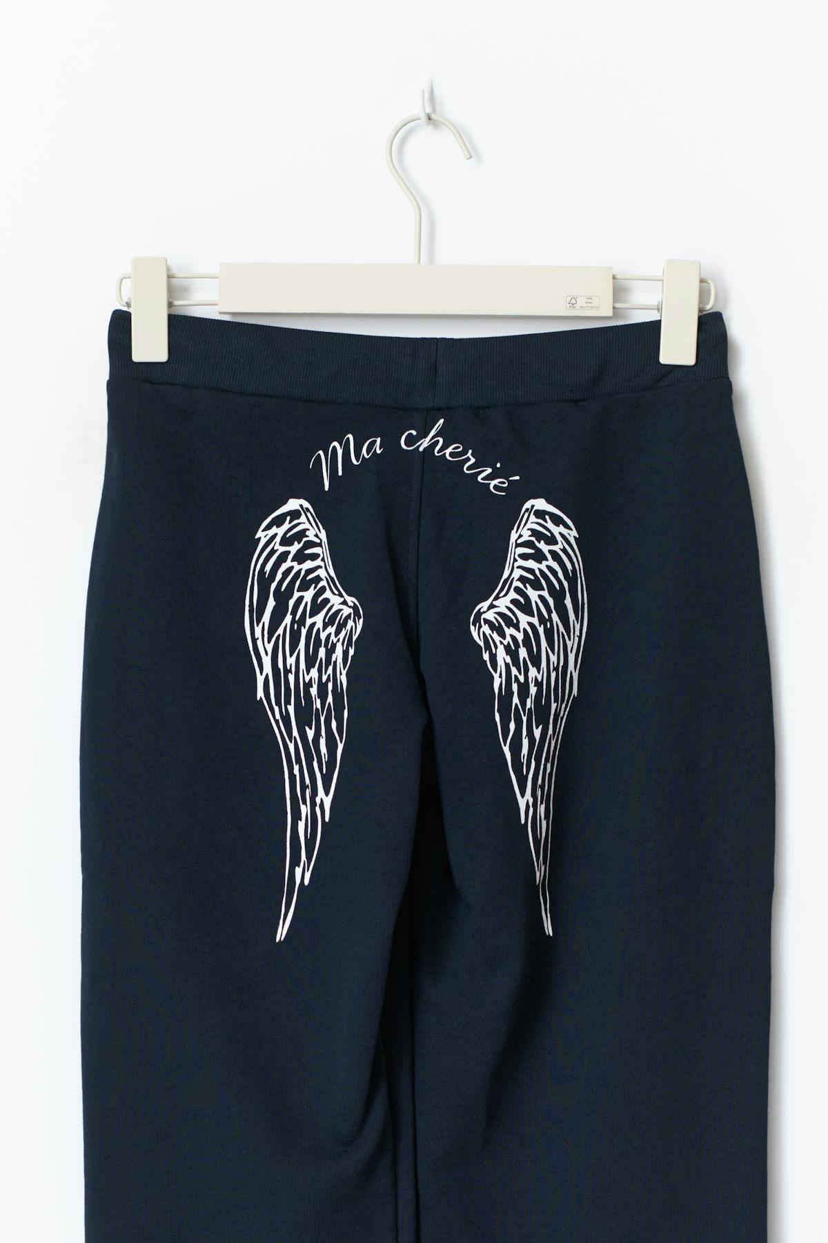 Y printed low sweatpants