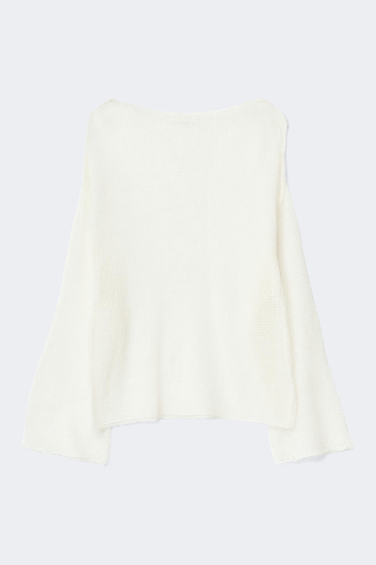 Alpaca blend knitted sweater
