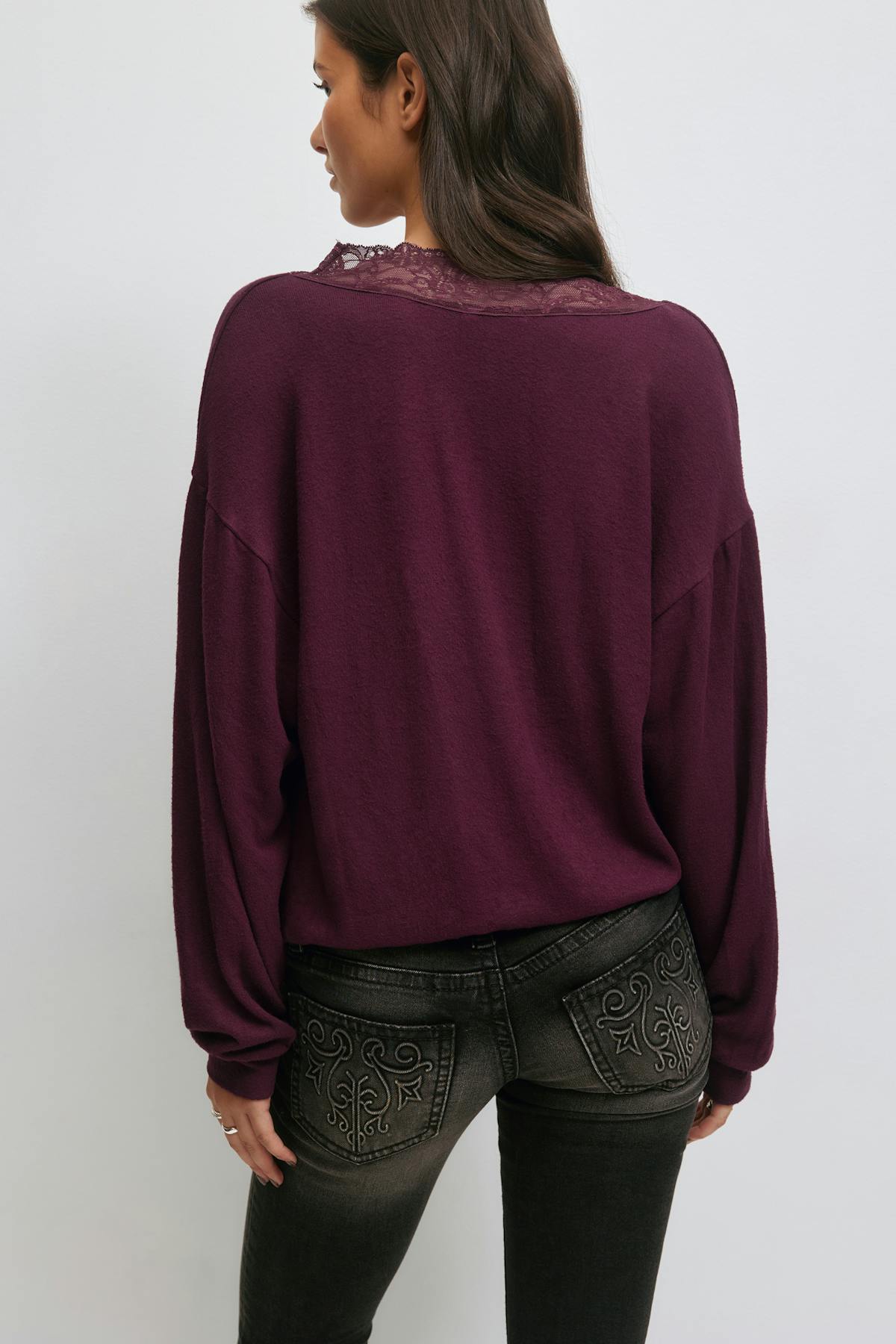14+ lace sweater