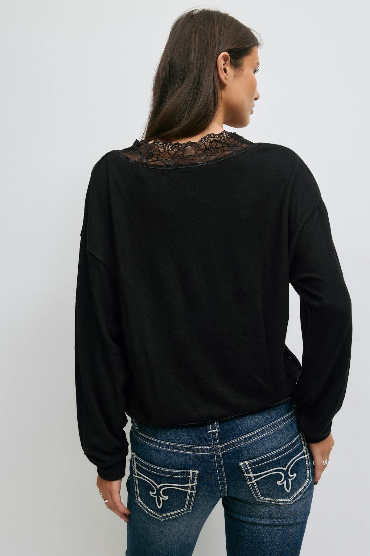 14+ lace sweater