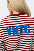 Stripe long sleeve tee