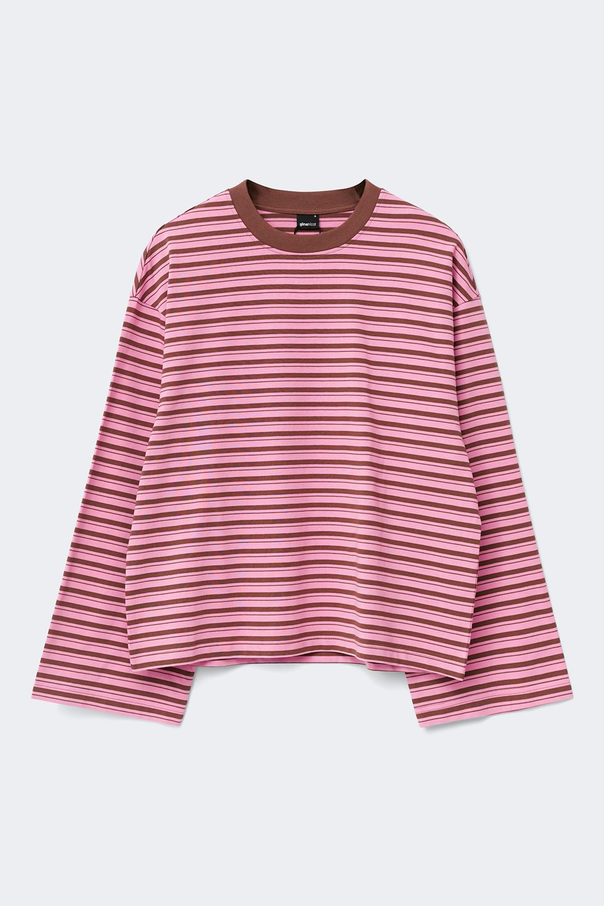 Stripe long sleeve tee
