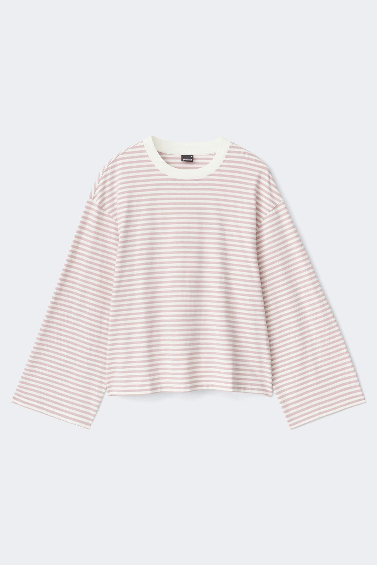 Stripe long sleeve tee