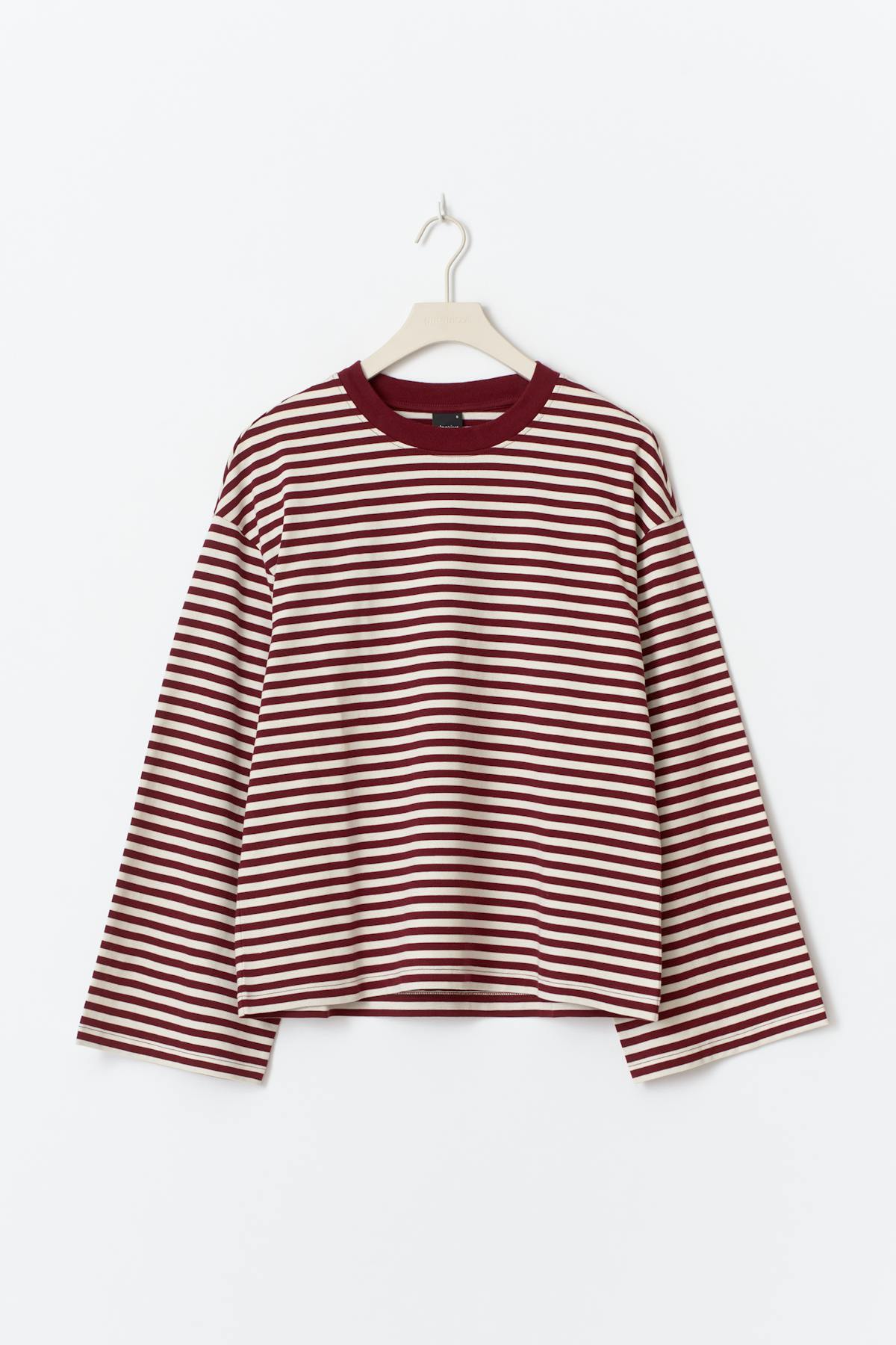 Stripe long sleeve tee