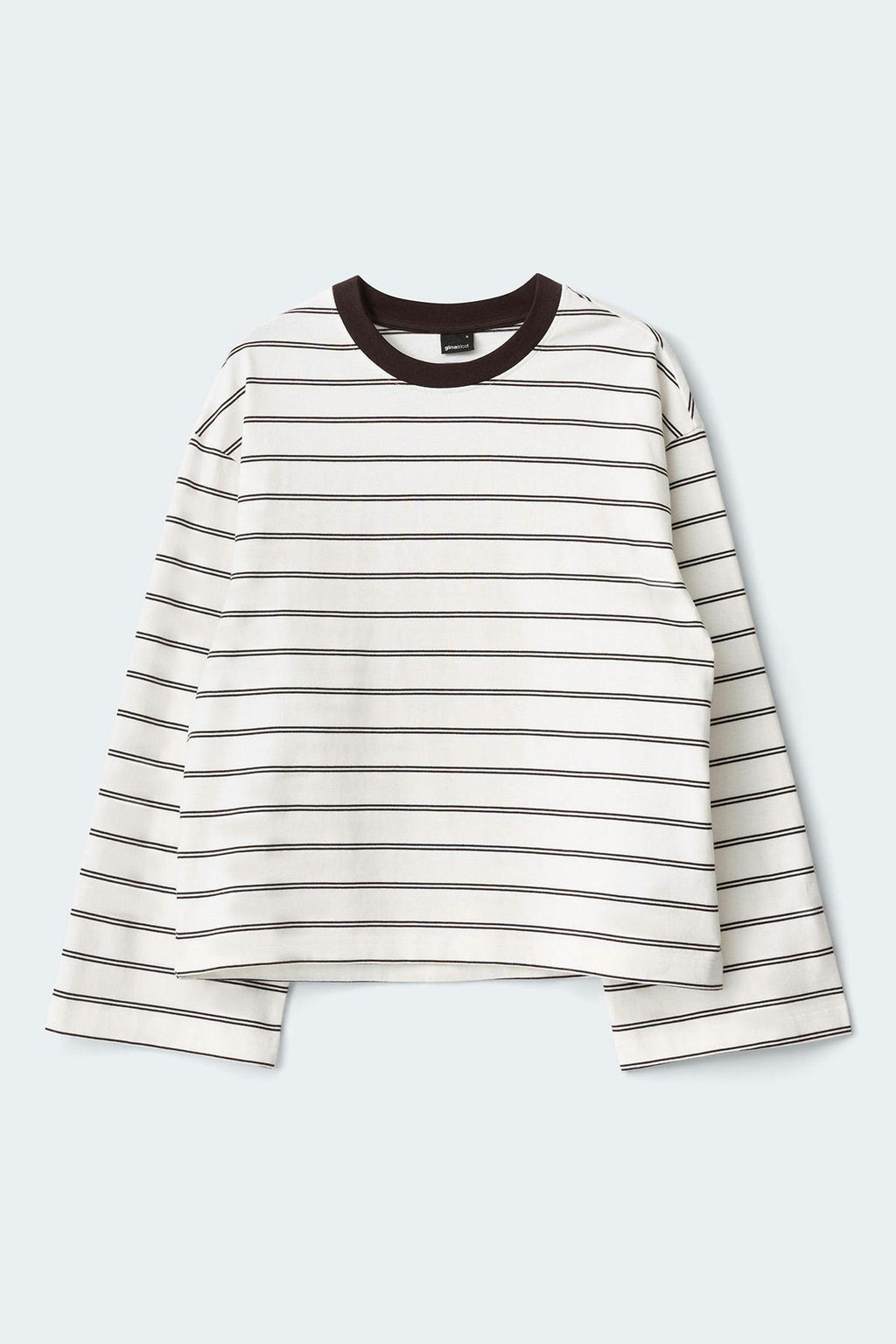 Stripe long sleeve tee