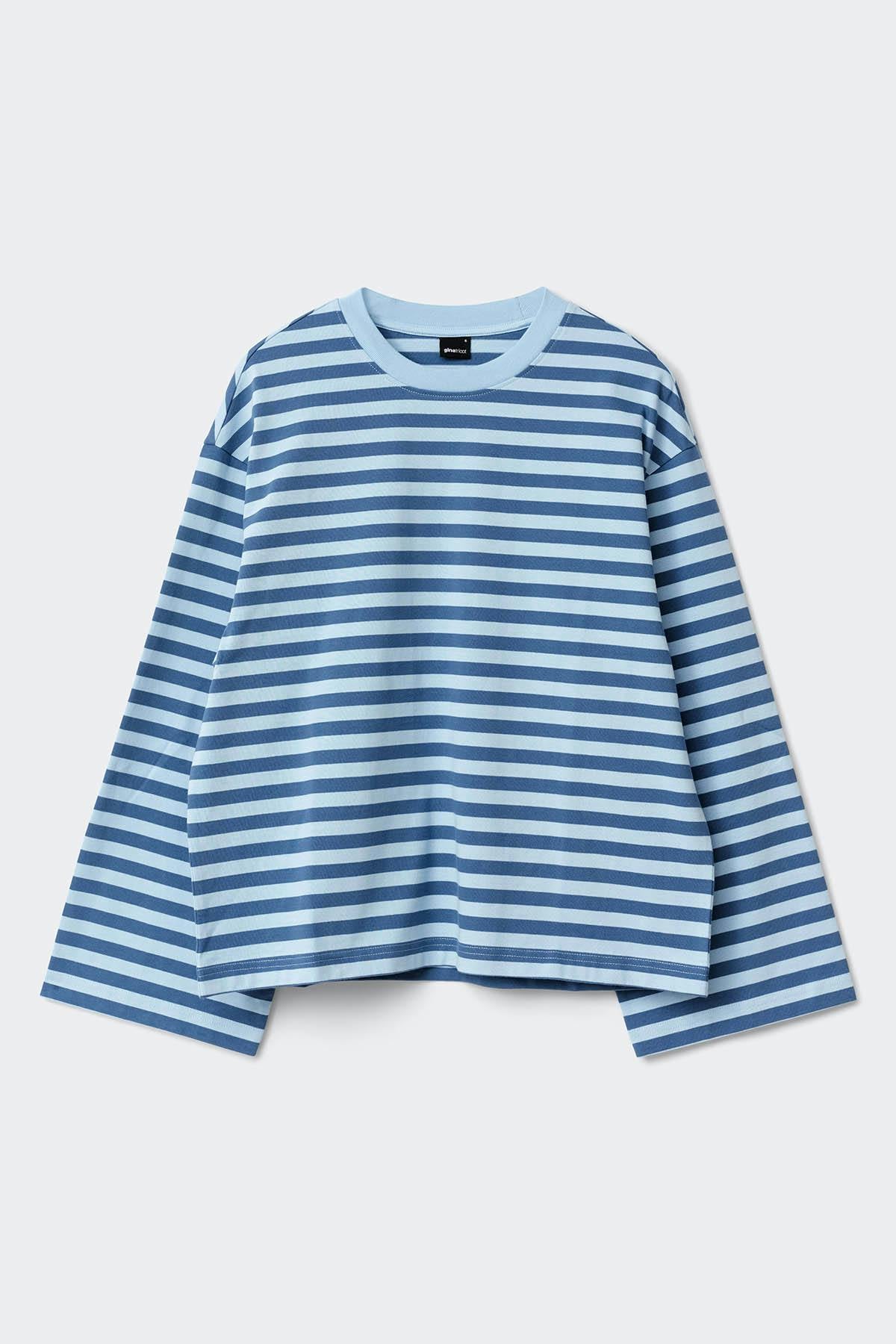 Stripe long sleeve tee