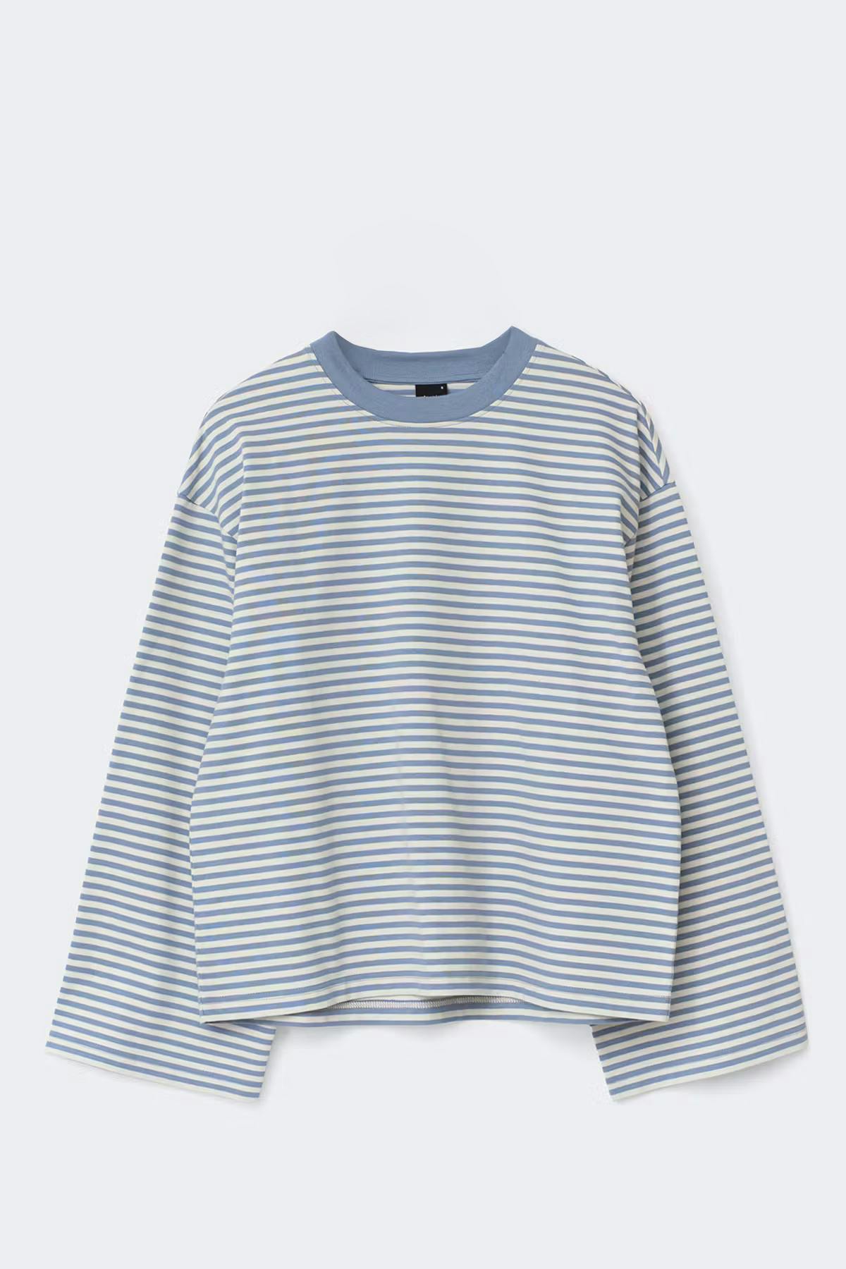 Stripe long sleeve tee