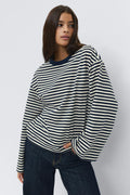 Stripe long sleeve tee