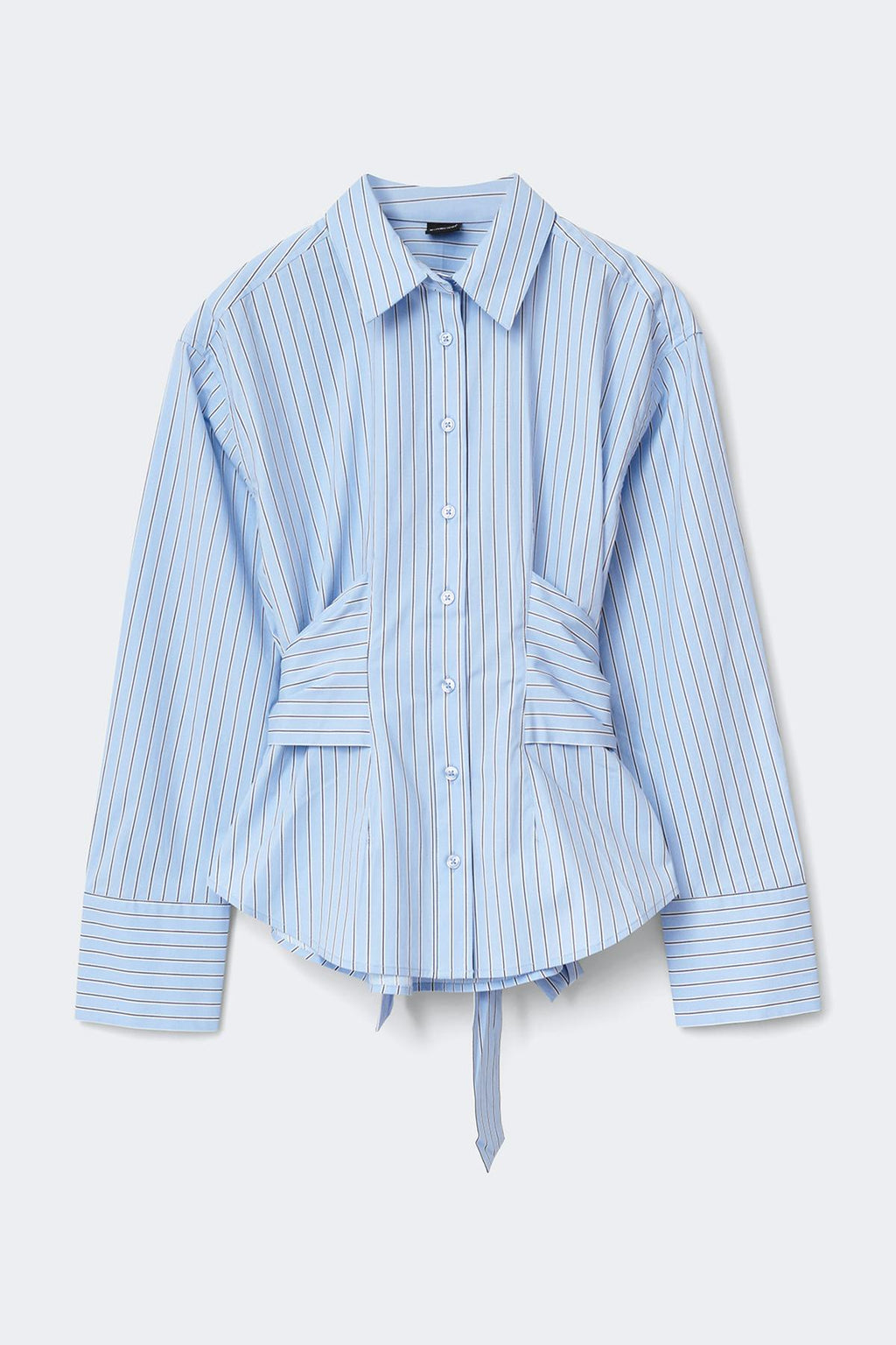 Tie blouse