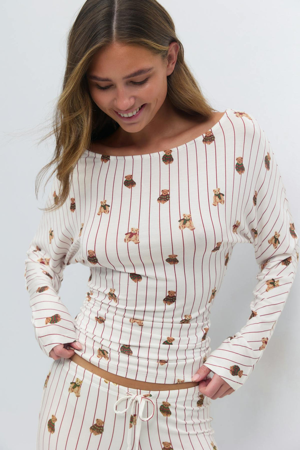 Soft slouchy loungewear top
