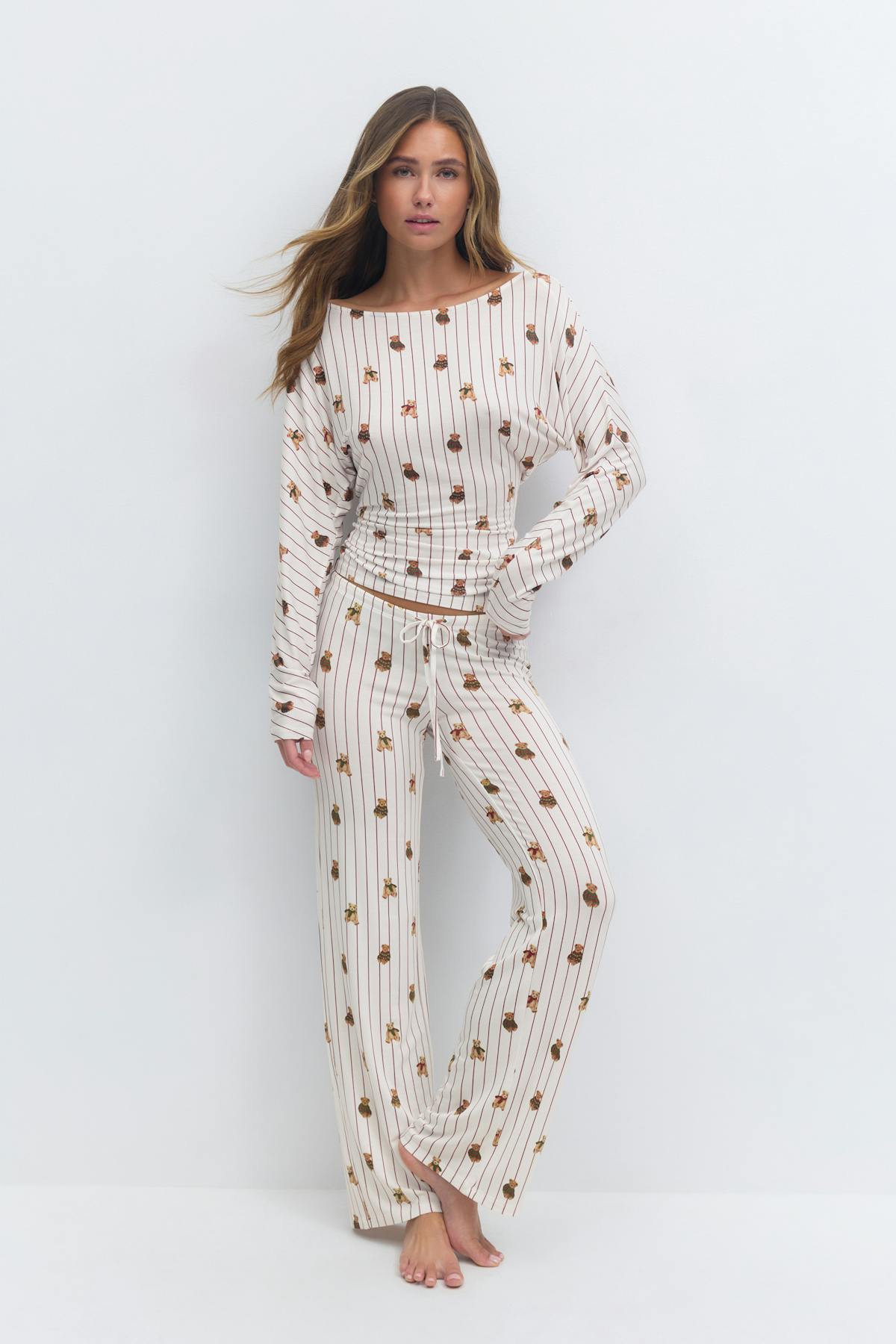 Soft slouchy loungewear top