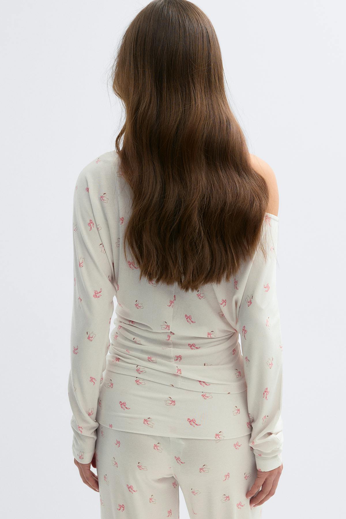 Soft slouchy loungewear top