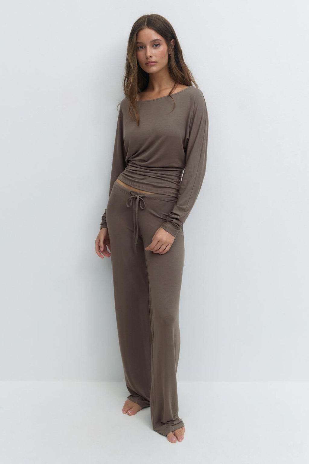 Soft slouchy loungewear top