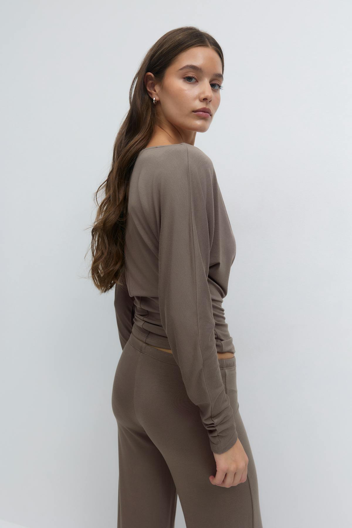 Soft slouchy loungewear top