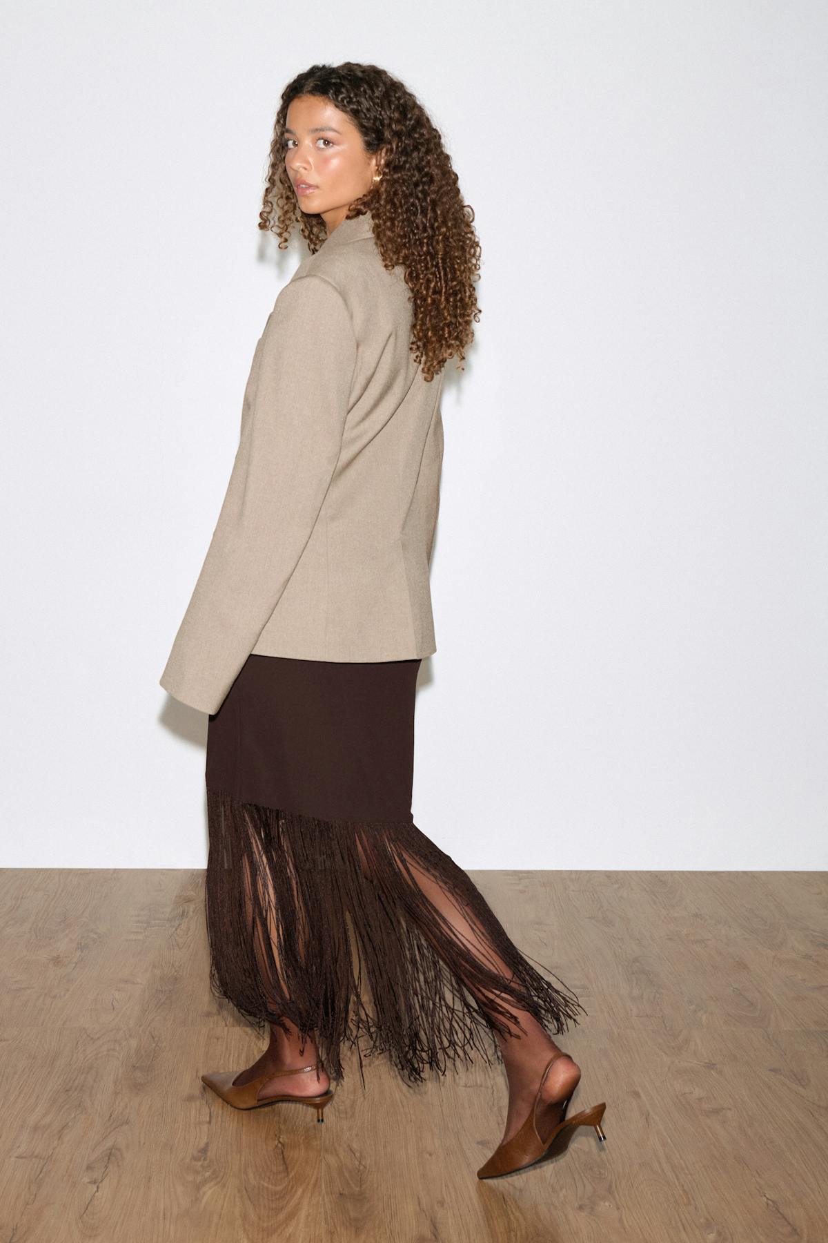 Fringe skirt
