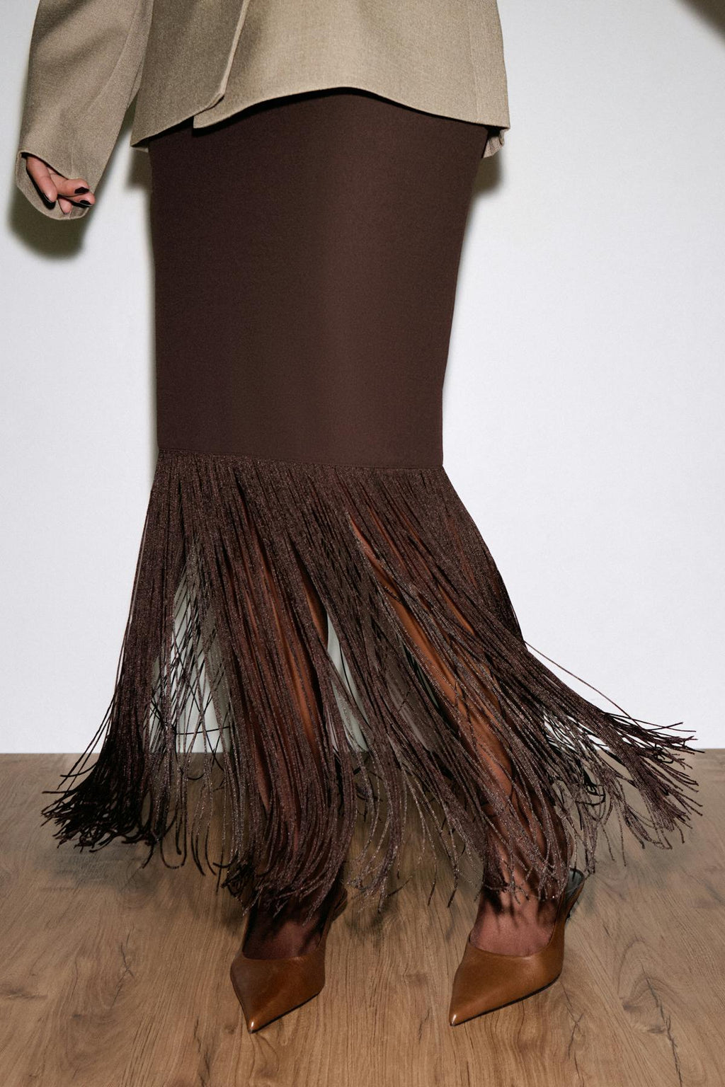 Fringe skirt