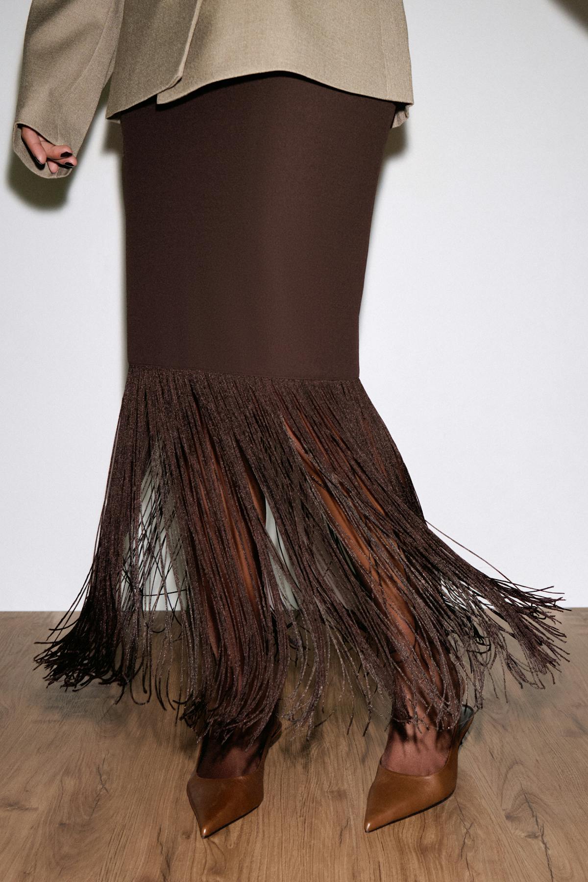 Fringe skirt