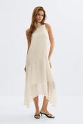 Flowy scarf dress