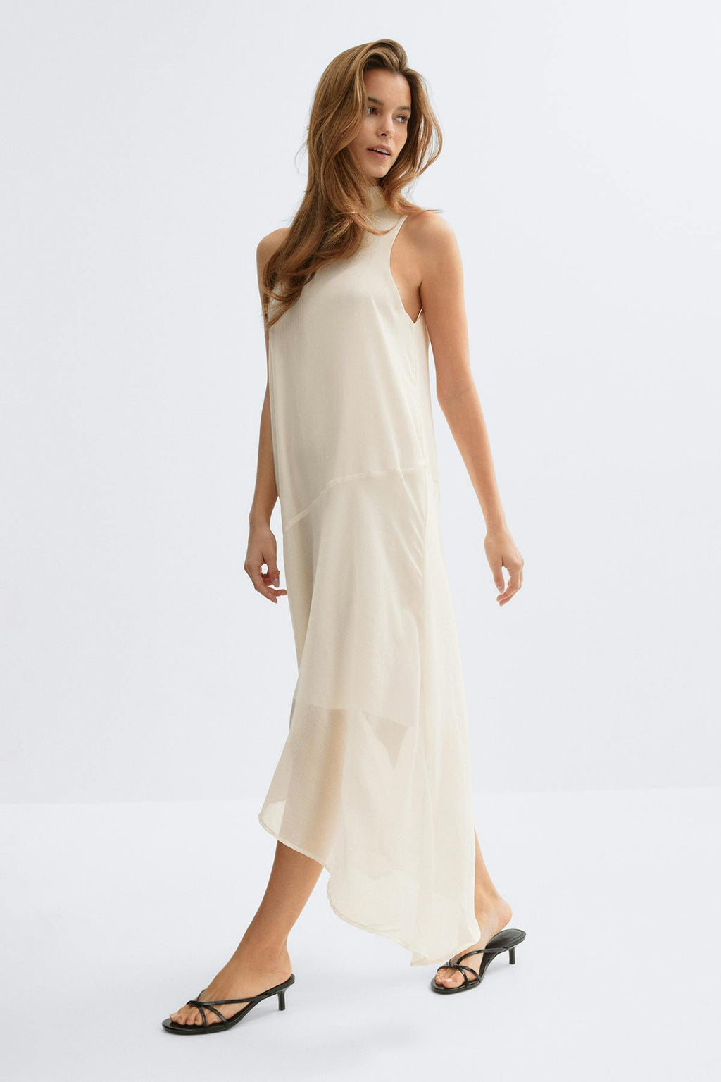 Flowy scarf dress