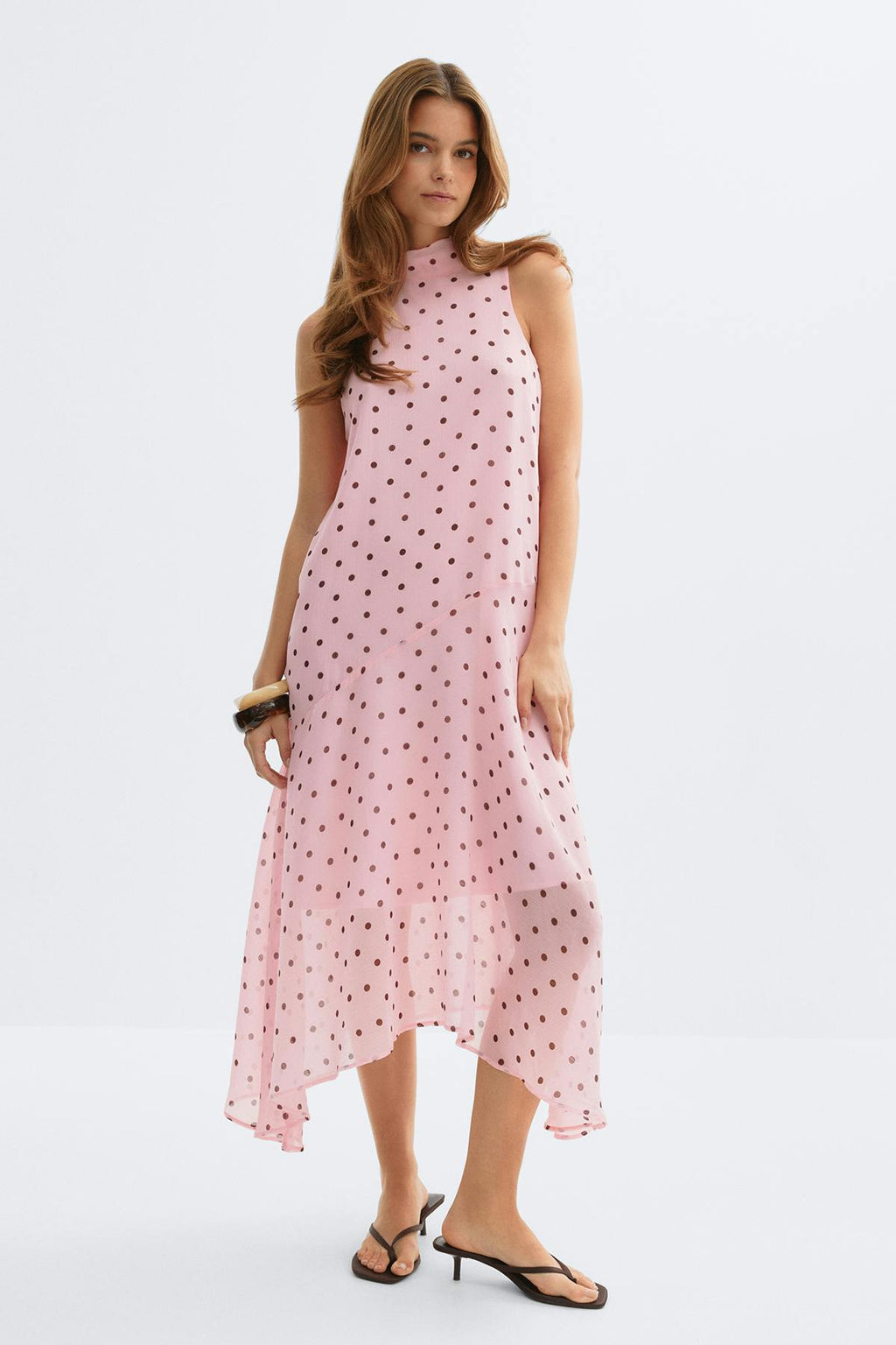 Flowy scarf dress